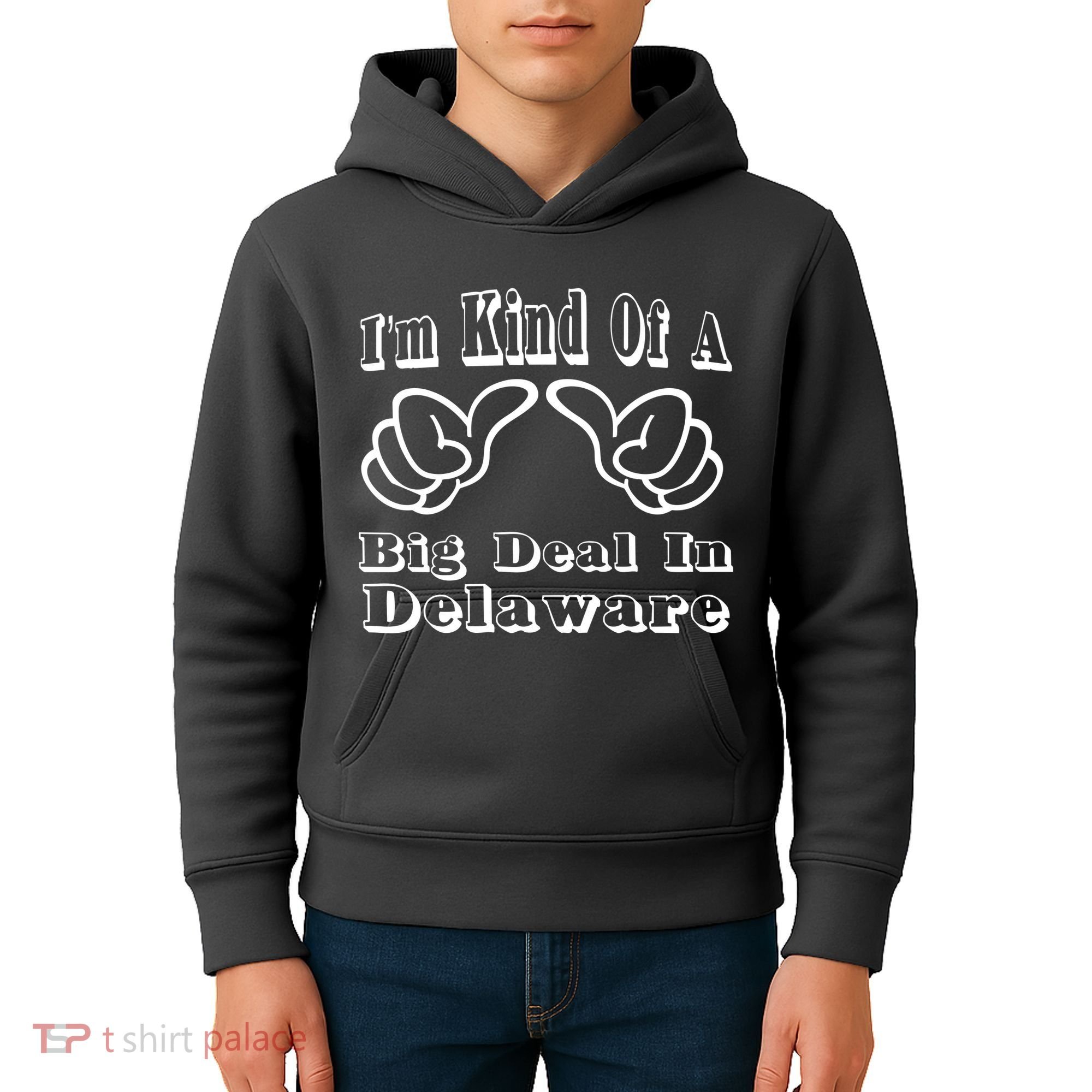 Delaware Big Deal Kids Hoodie