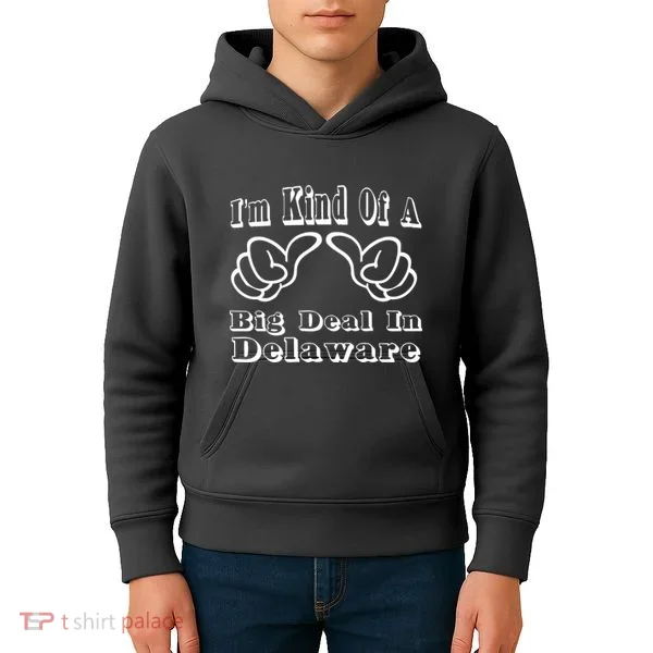 Delaware Big Deal Kids Hoodie