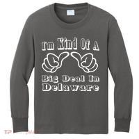 Delaware Big Deal Kids Long Sleeve Shirt thumb 0