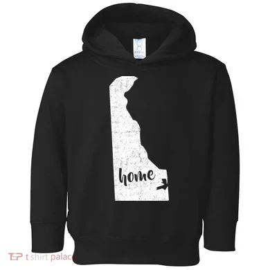 Delaware Home State Toddler Hoodie