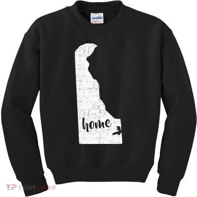 Delaware Home State Kids Sweatshirt