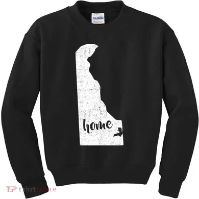 Delaware Home State Kids Sweatshirt