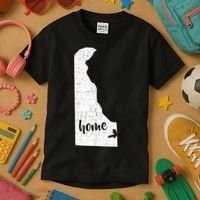 Delaware Home State Kids T-Shirt thumb 3