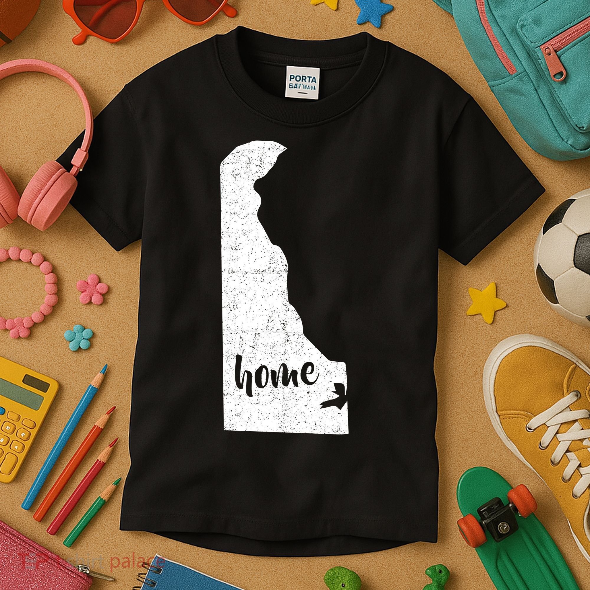 Delaware Home State Kids T-Shirt