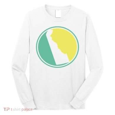 Delaware Vintage State Logo Long Sleeve Shirt