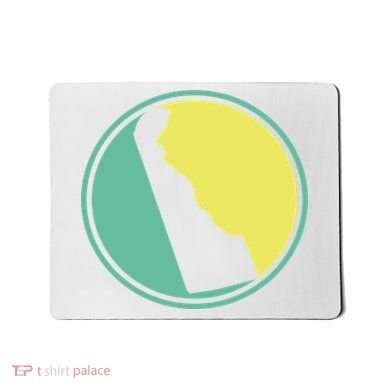 Delaware Vintage State Logo Mousepad