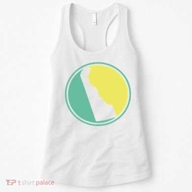 Delaware Vintage State Logo Women's Tank Top