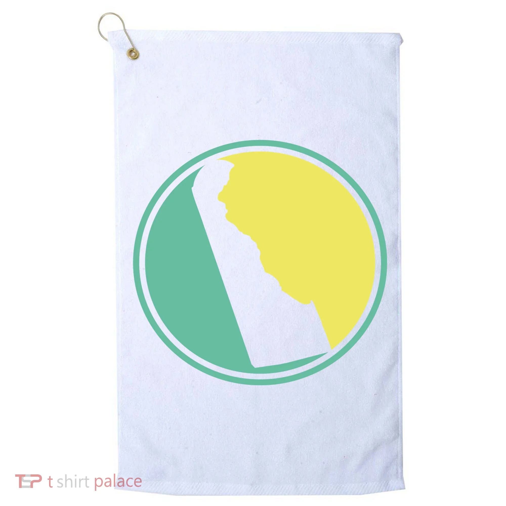 Delaware Vintage State Logo Golf Towel