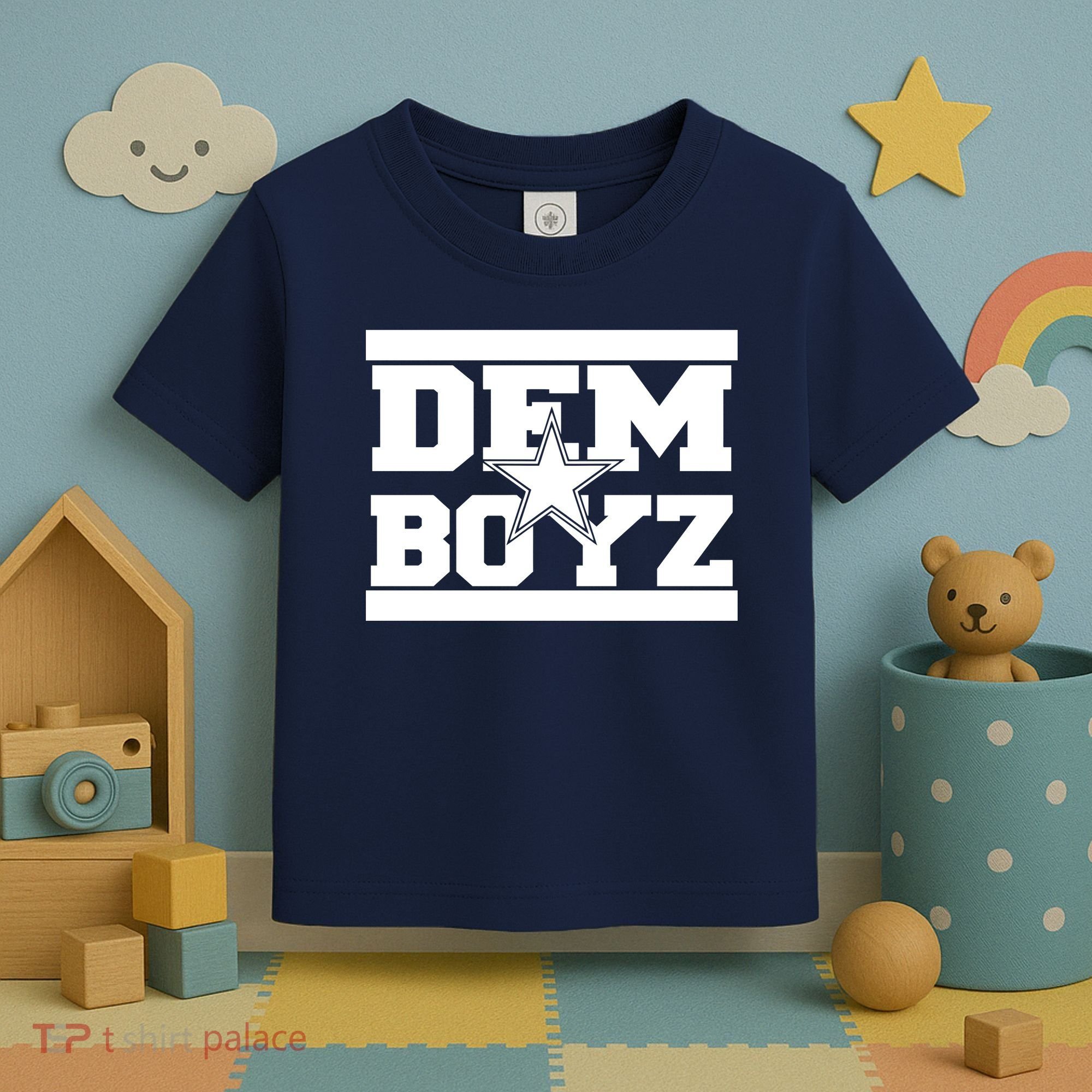 Dem Boyz Boys Dallas Texas Star Fan Pride Toddler T-Shirt