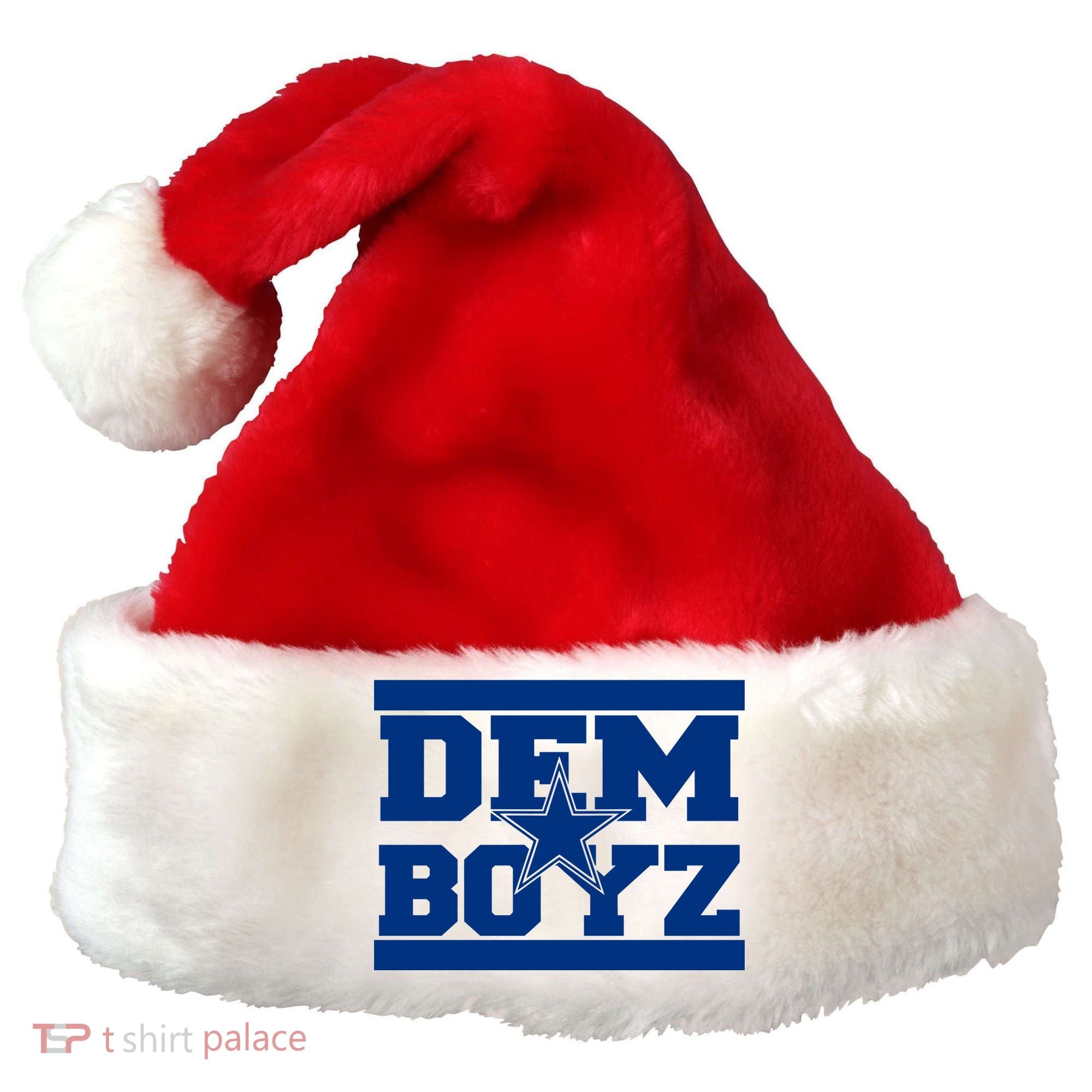 Dem Boyz Boys Dallas Texas Star Fan Pride Santa Hat