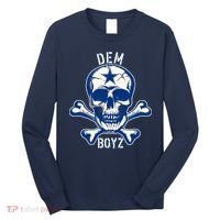 DEM BOYZ Dallas Skull Crossbones Star Texas Fan Pride Long Sleeve Shirt thumb 0