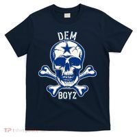 DEM BOYZ Dallas Skull Crossbones Star Texas Fan Pride T-Shirt thumb 0