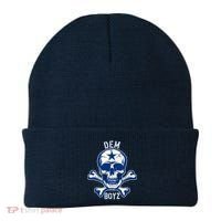 DEM BOYZ Dallas Skull Crossbones Star Texas Fan Pride Beanie thumb 0