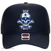 DEM BOYZ Dallas Skull Crossbones Star Texas Fan Pride Hat thumb 0