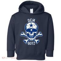 DEM BOYZ Dallas Skull Crossbones Star Texas Fan Pride Toddler Hoodie thumb 0