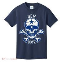 DEM BOYZ Dallas Skull Crossbones Star Texas Fan Pride Kids T-Shirt thumb 0