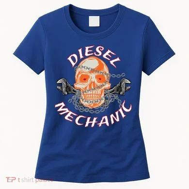 Diesel Engine Mechanic Gift Women's T-Shirt