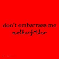 Dont Embarrass Me Santa Hat thumb 1