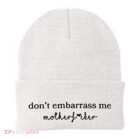 Dont Embarrass Me Beanie thumb 0