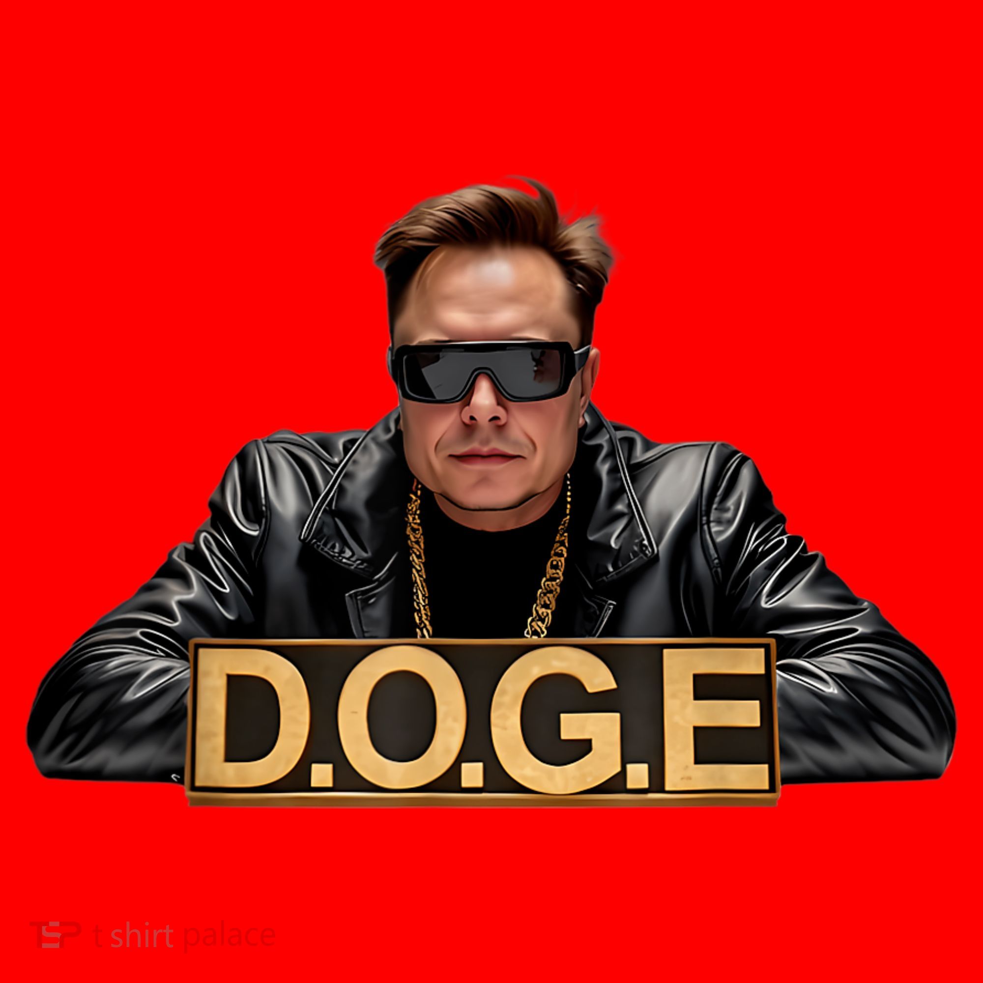 Doge Elon Musk Santa Hat