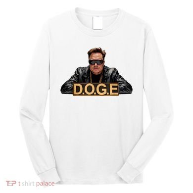 Doge Elon Musk Long Sleeve Shirt