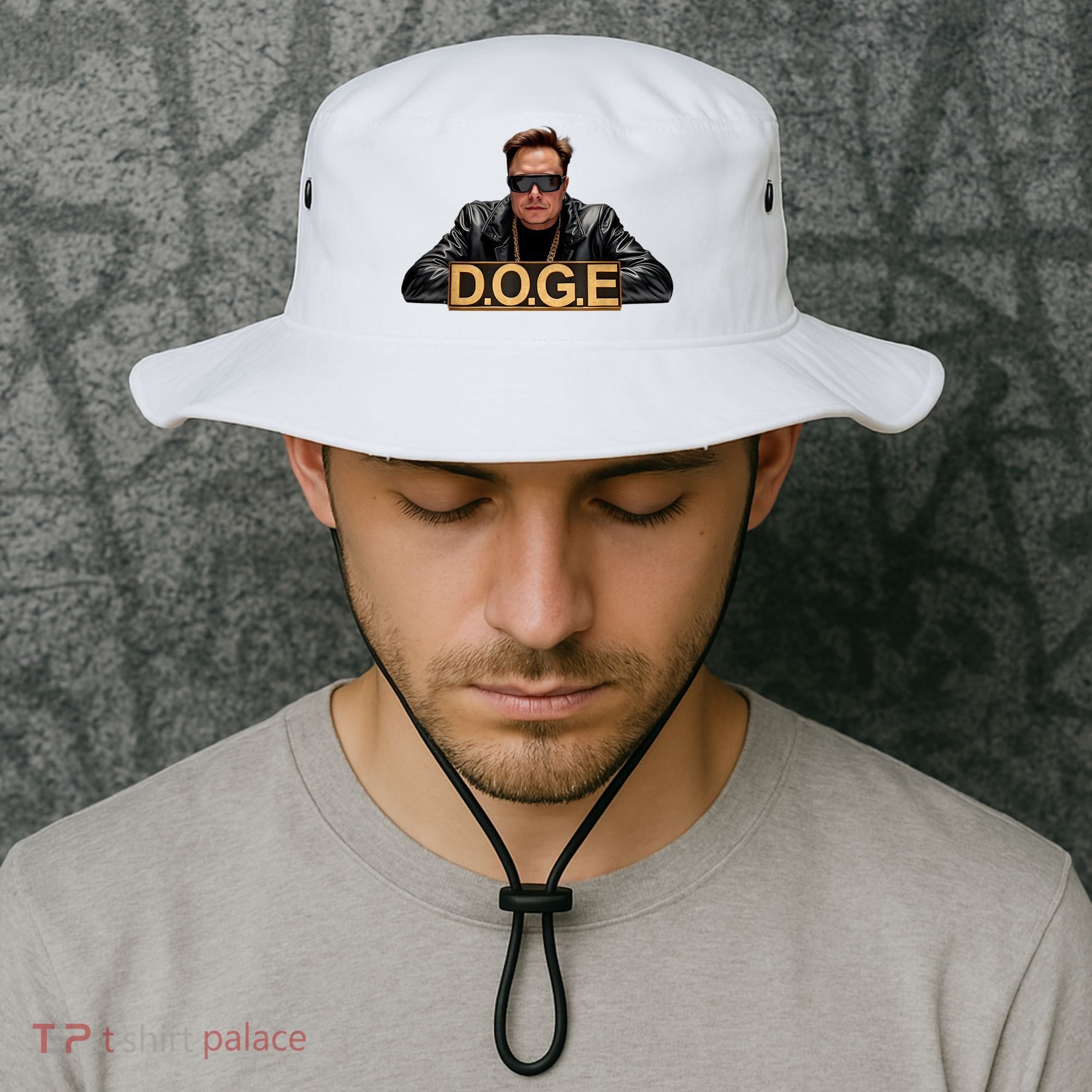 Doge Elon Musk Bucket Hat