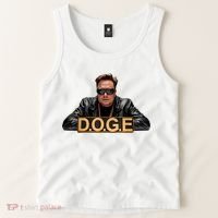 Doge Elon Musk Tank Top thumb 2