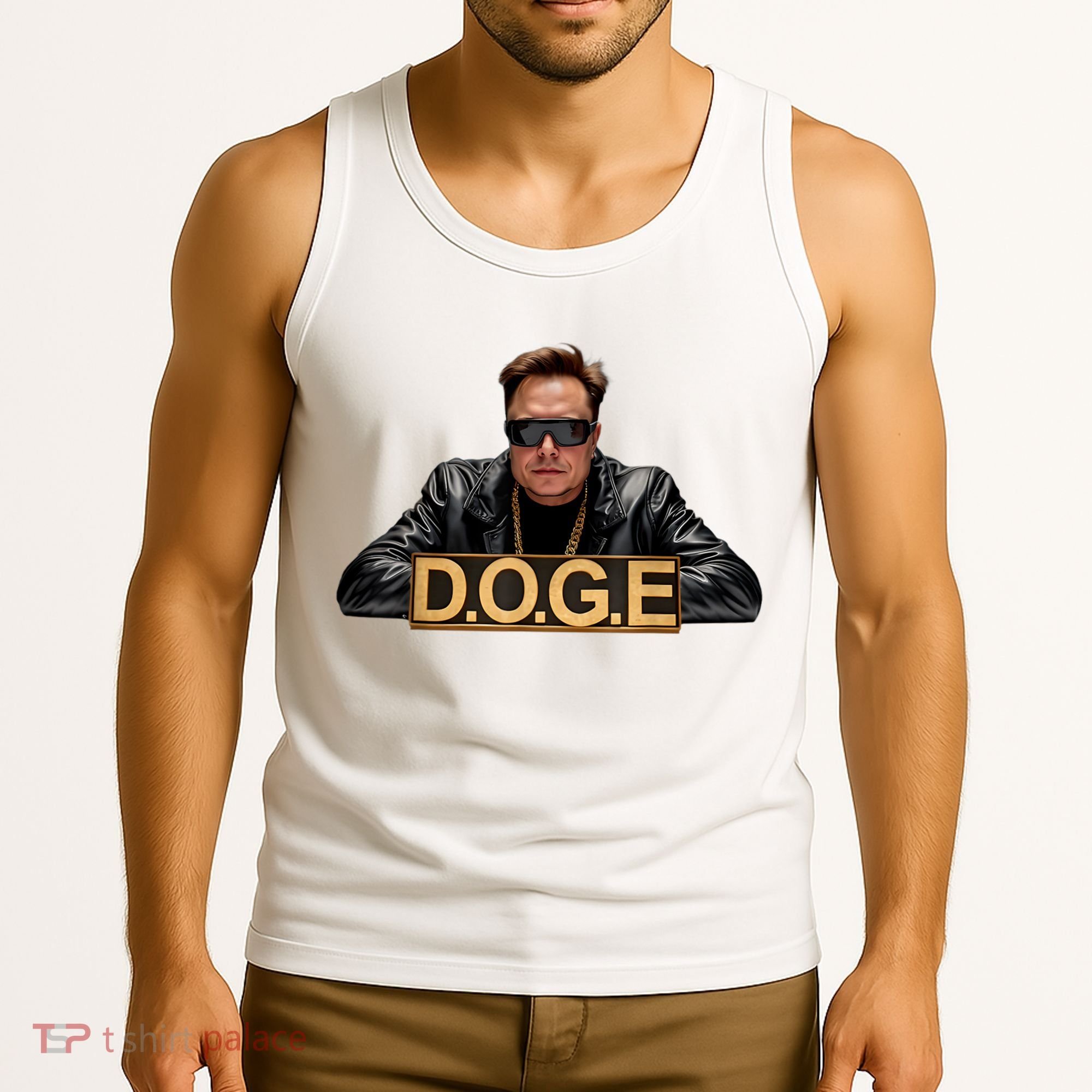 Doge Elon Musk Tank Top