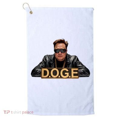 Doge Elon Musk Golf Towel