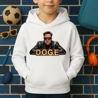 Doge Elon Musk Kids Hoodie thumb 2