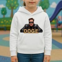 Doge Elon Musk Kids Hoodie thumb 3