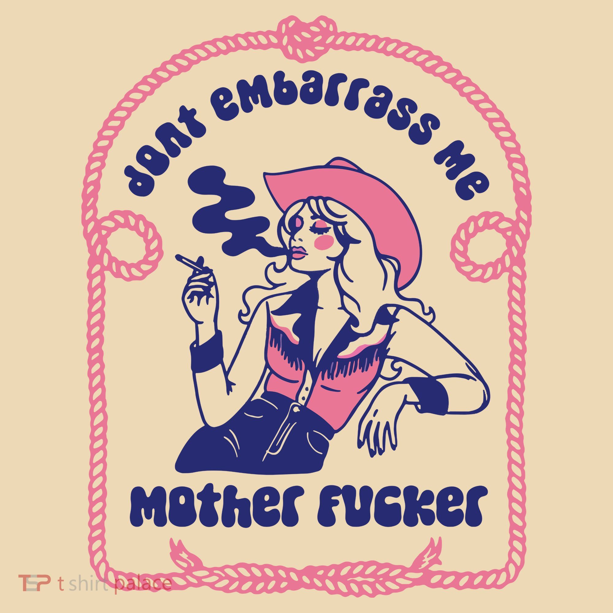 Dont Embarrass Me Cowgirl Tote Bag