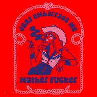 Dont Embarrass Me Cowgirl Santa Hat thumb 1