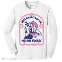 Dont Embarrass Me Cowgirl Kids Long Sleeve Shirt thumb 0