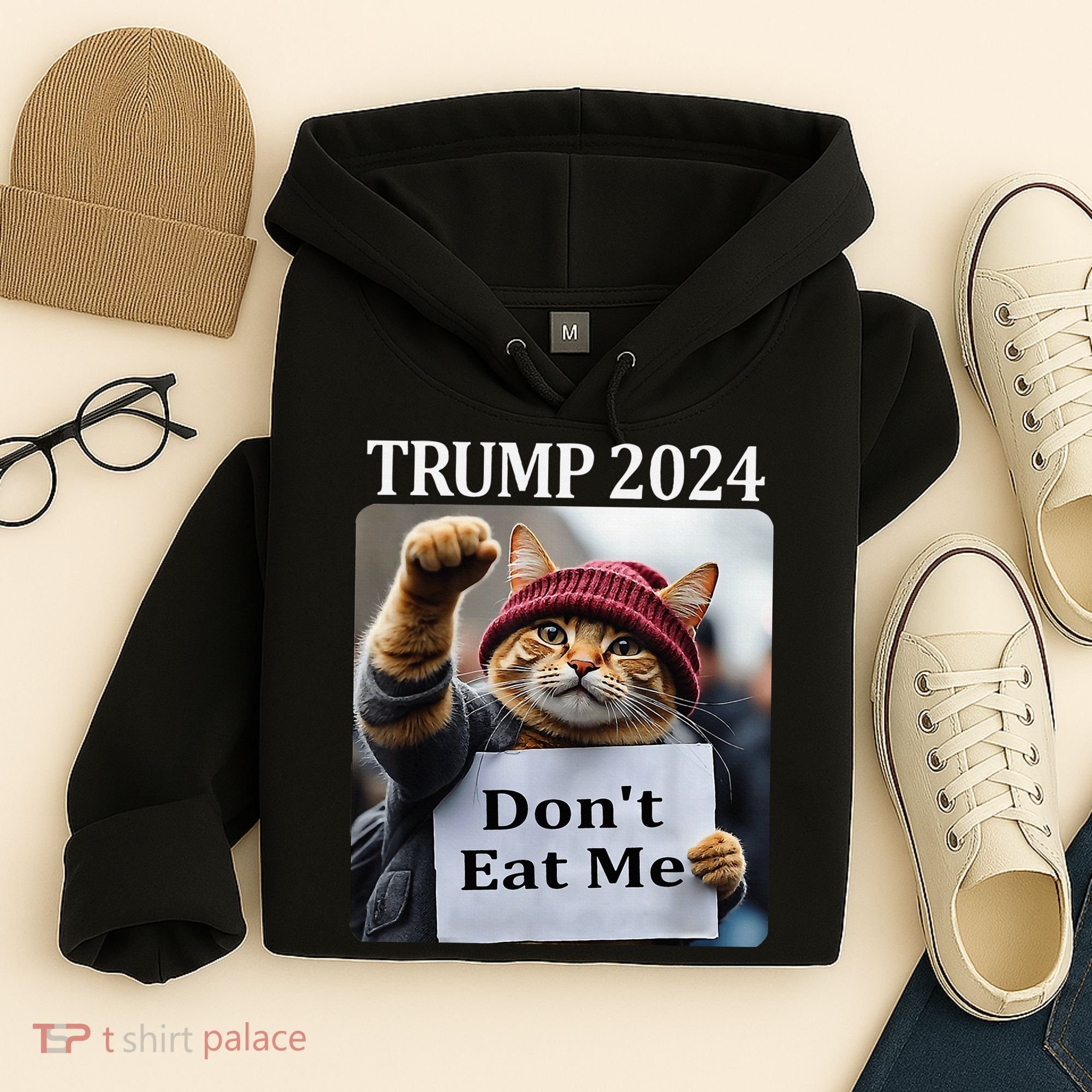 DonT Eat Me Cats For Trump 2024 Hoodie