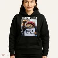 DonT Eat Me Cats For Trump 2024 Hoodie thumb 5