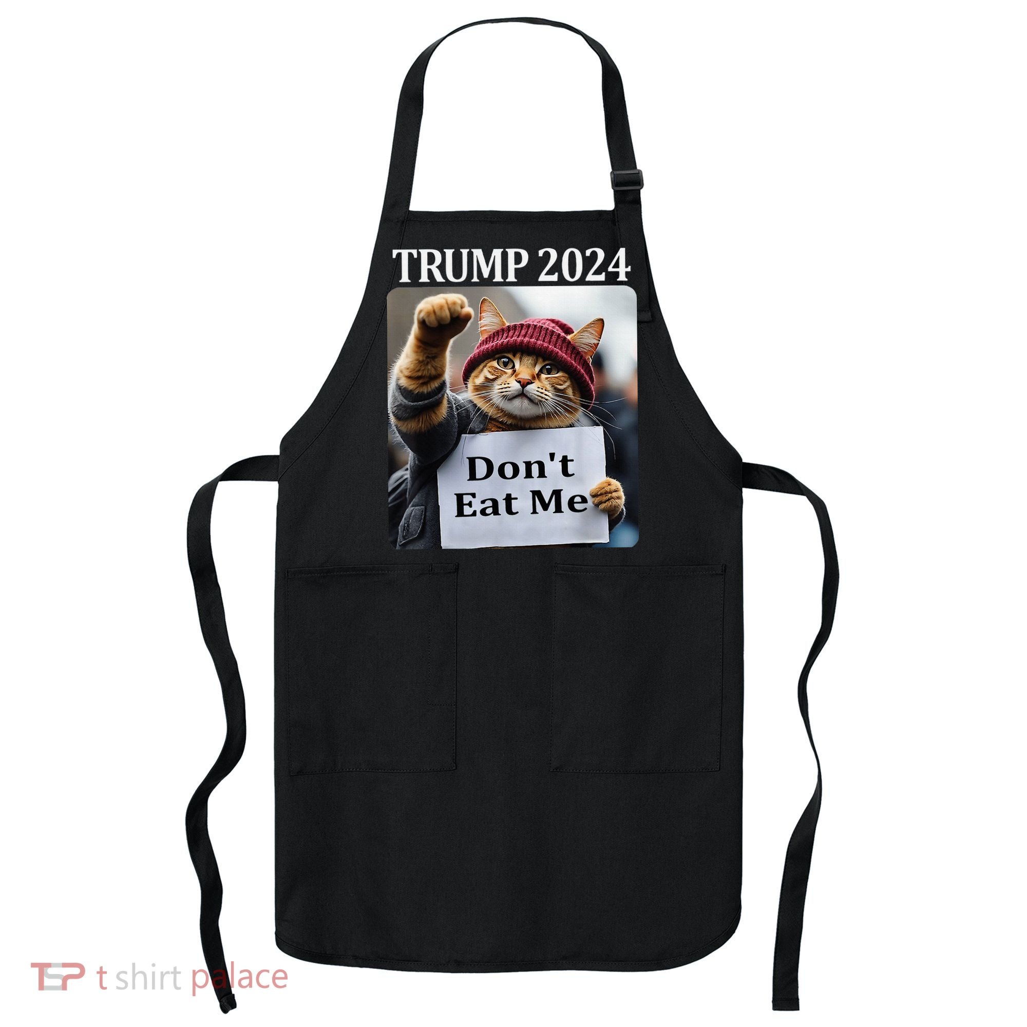 DonT Eat Me Cats For Trump 2024 Apron