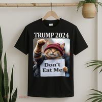 DonT Eat Me Cats For Trump 2024 T-Shirt thumb 2