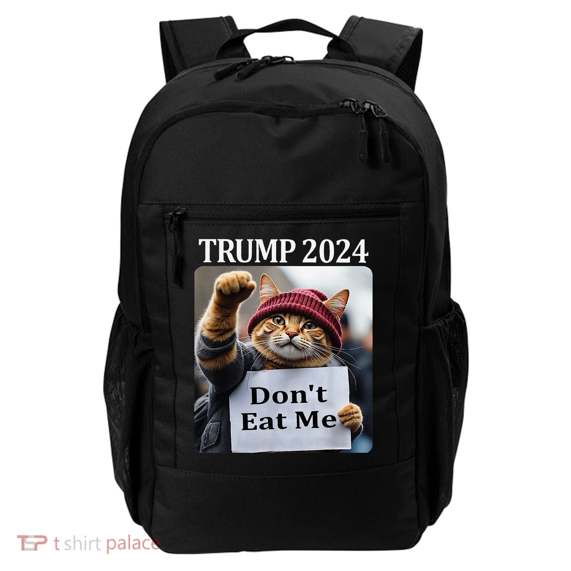 DonT Eat Me Cats For Trump 2024 Backpack