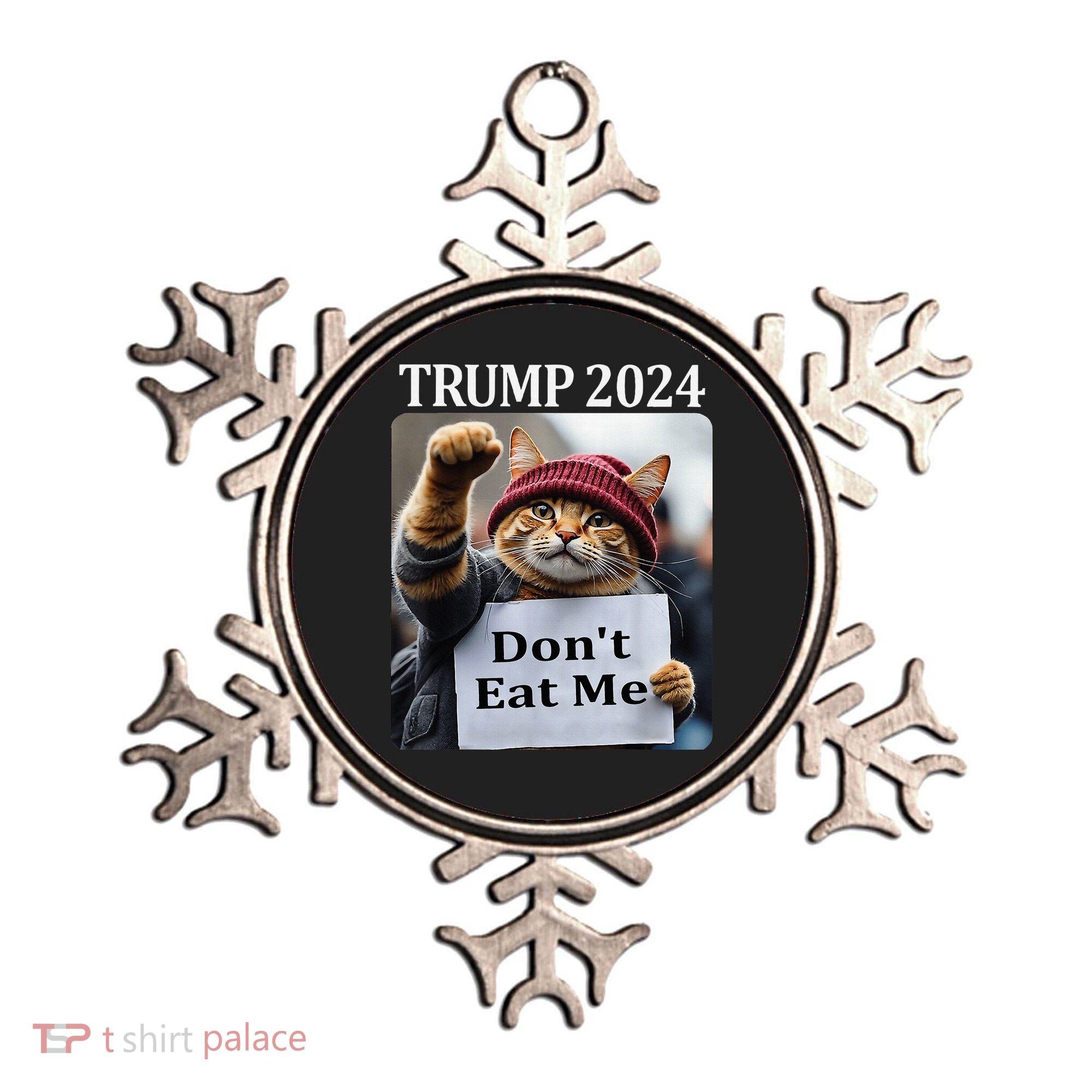 DonT Eat Me Cats For Trump 2024 Ornament