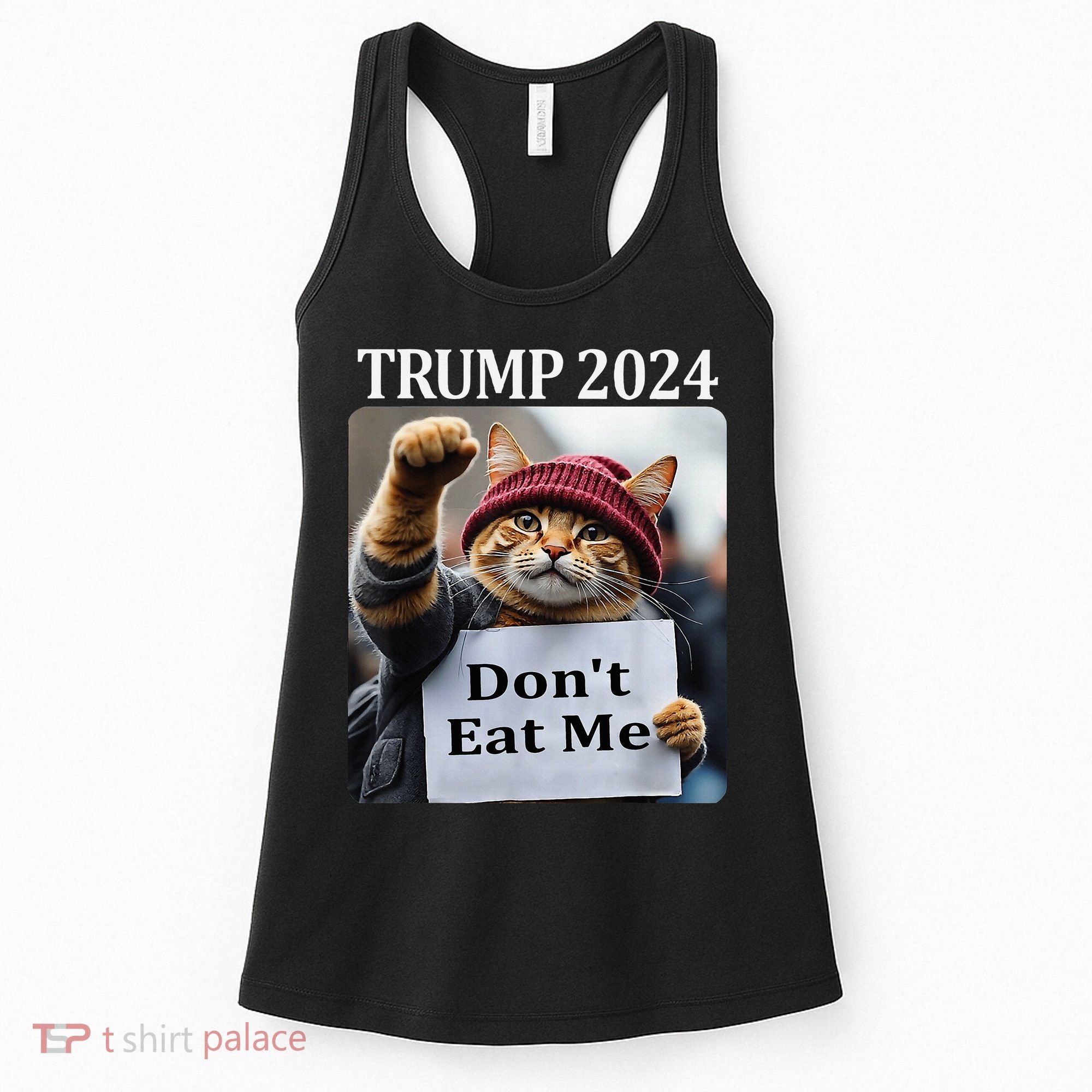DonT Eat Me Cats For Trump 2024 Women's Tank Top