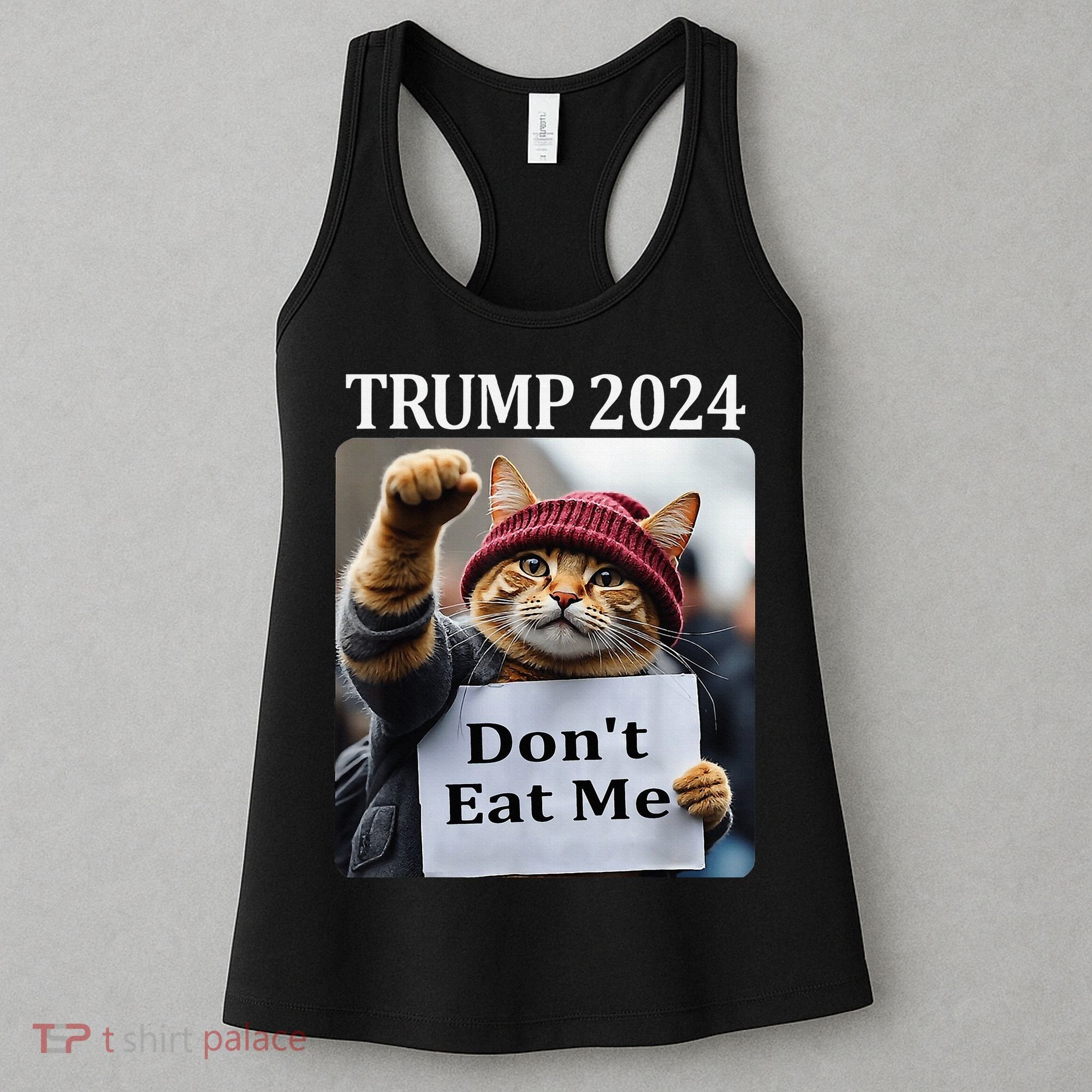 DonT Eat Me Cats For Trump 2024 Women's Tank Top