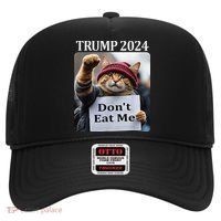 DonT Eat Me Cats For Trump 2024 Hat thumb 0