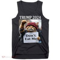 DonT Eat Me Cats For Trump 2024 Tank Top thumb 0