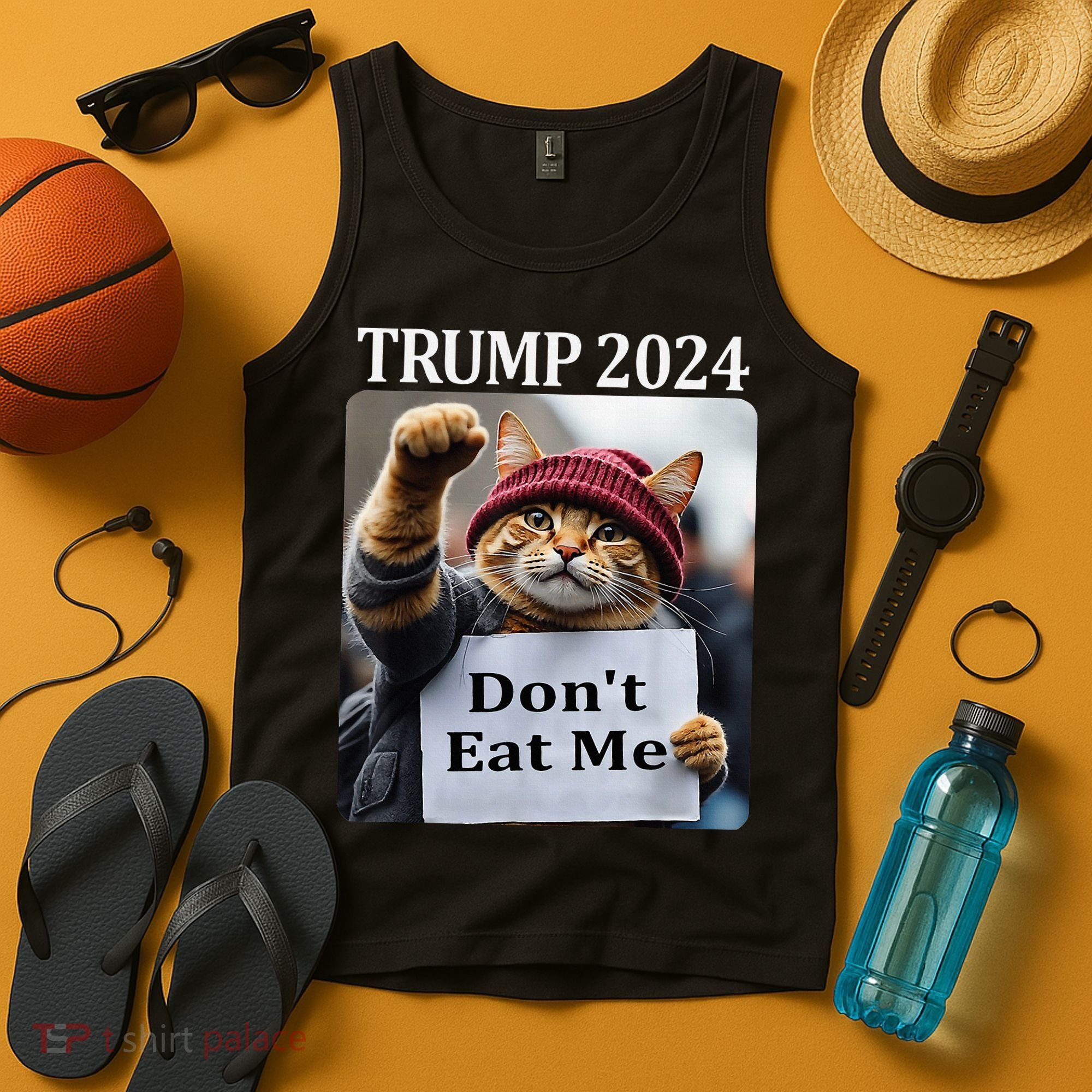 DonT Eat Me Cats For Trump 2024 Tank Top