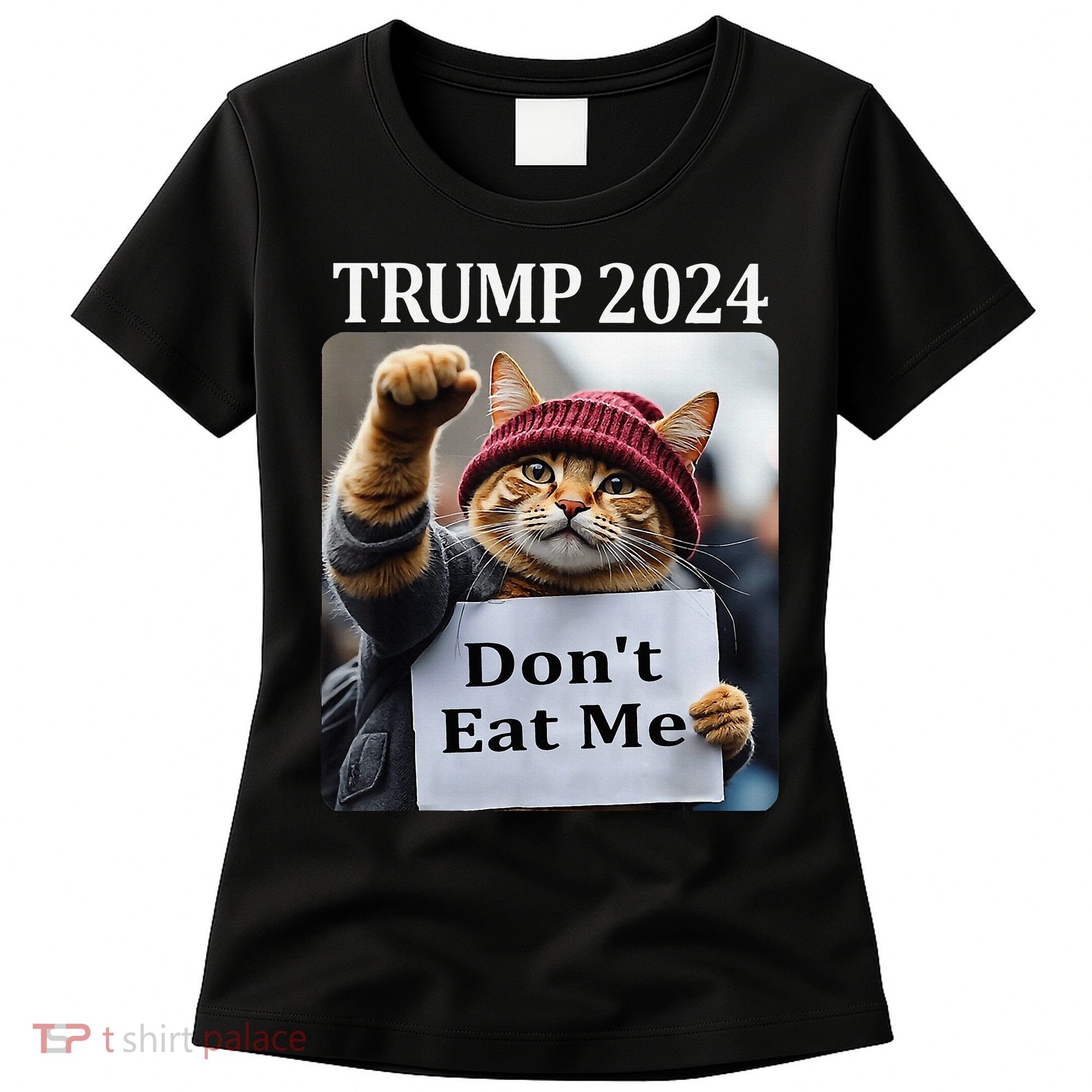 DonT Eat Me Cats For Trump 2024 Women's T-Shirt
