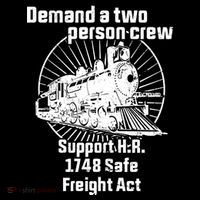 Demand A Two Person Crew Trains Hoodie thumb 7