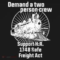 Demand A Two Person Crew Trains T-Shirt thumb 7