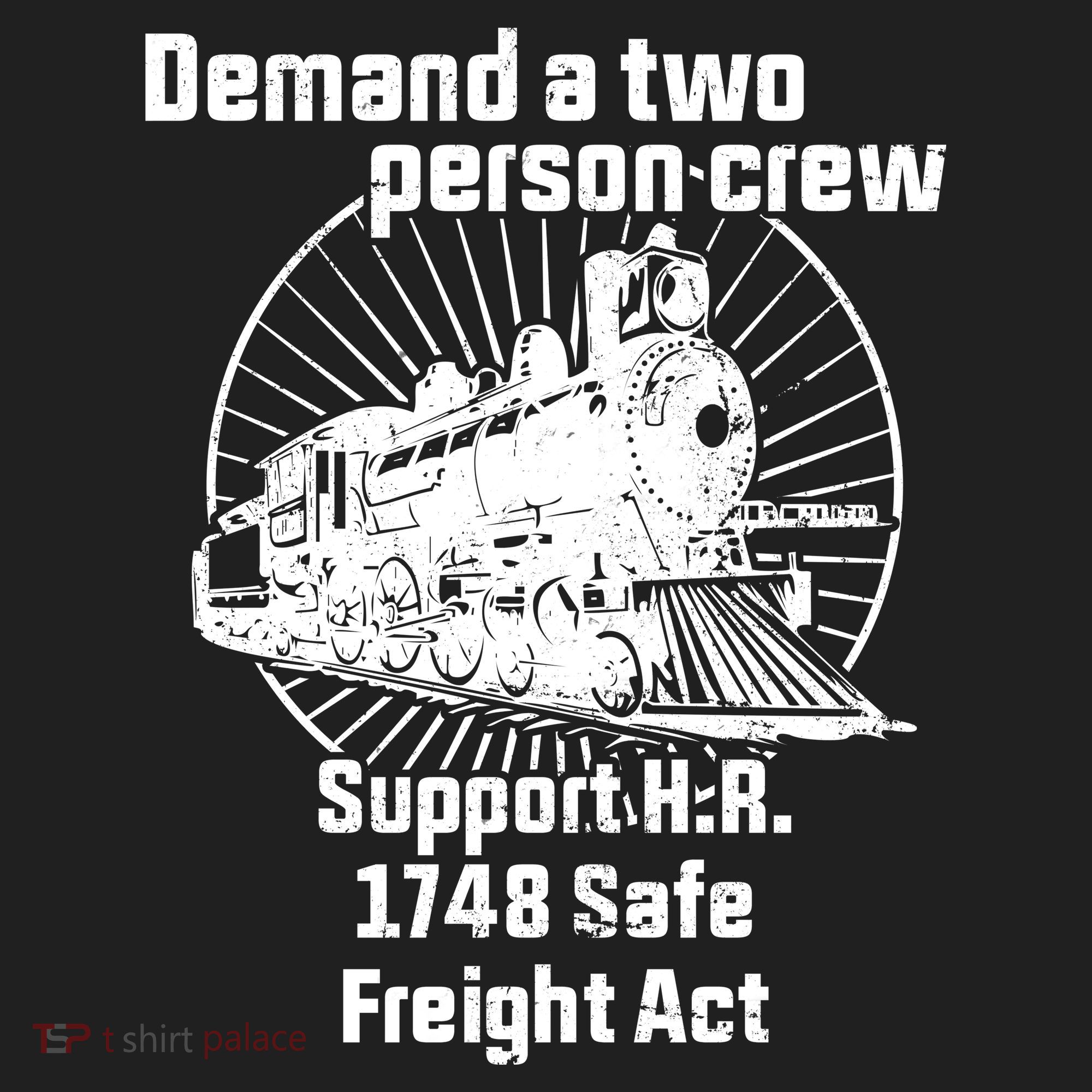 Demand A Two Person Crew Trains Beanie