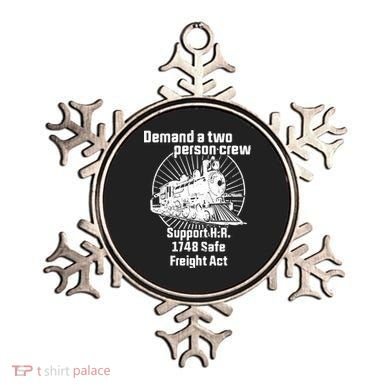 Demand A Two Person Crew Trains Ornament